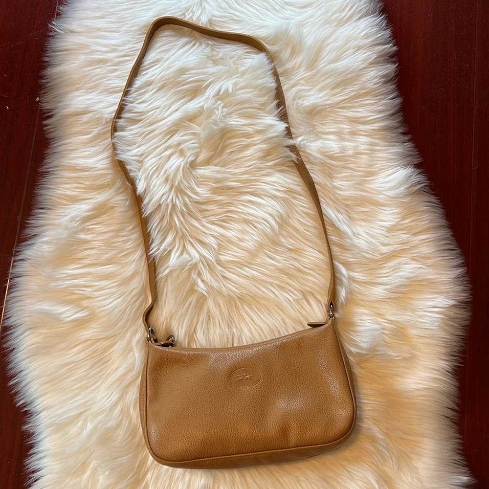Vintage Longchamp le foulonne crossbody bag